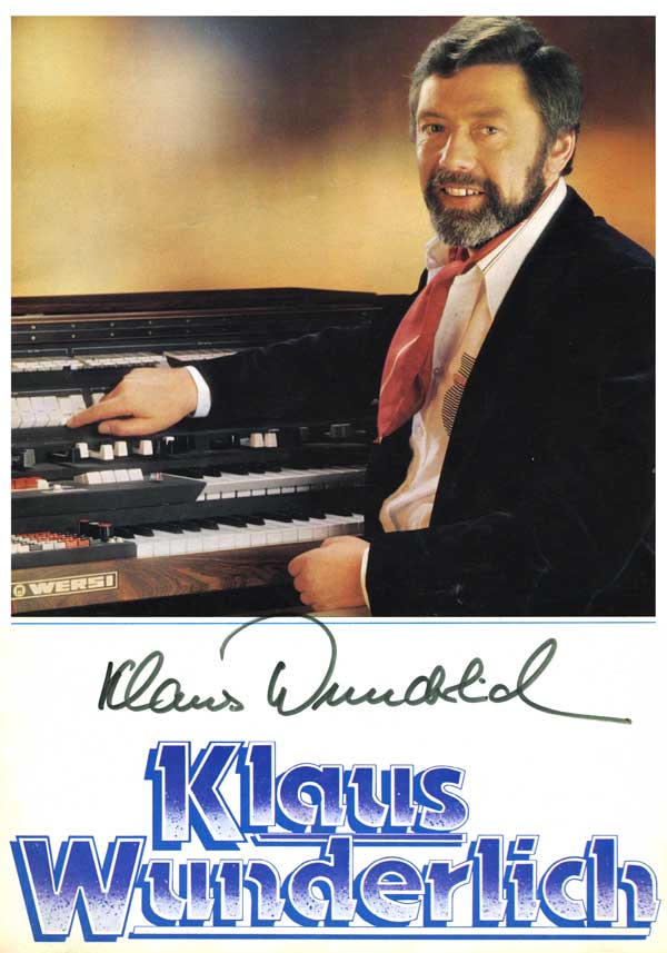 Klaus Wunderlich - 1979 UK Tour