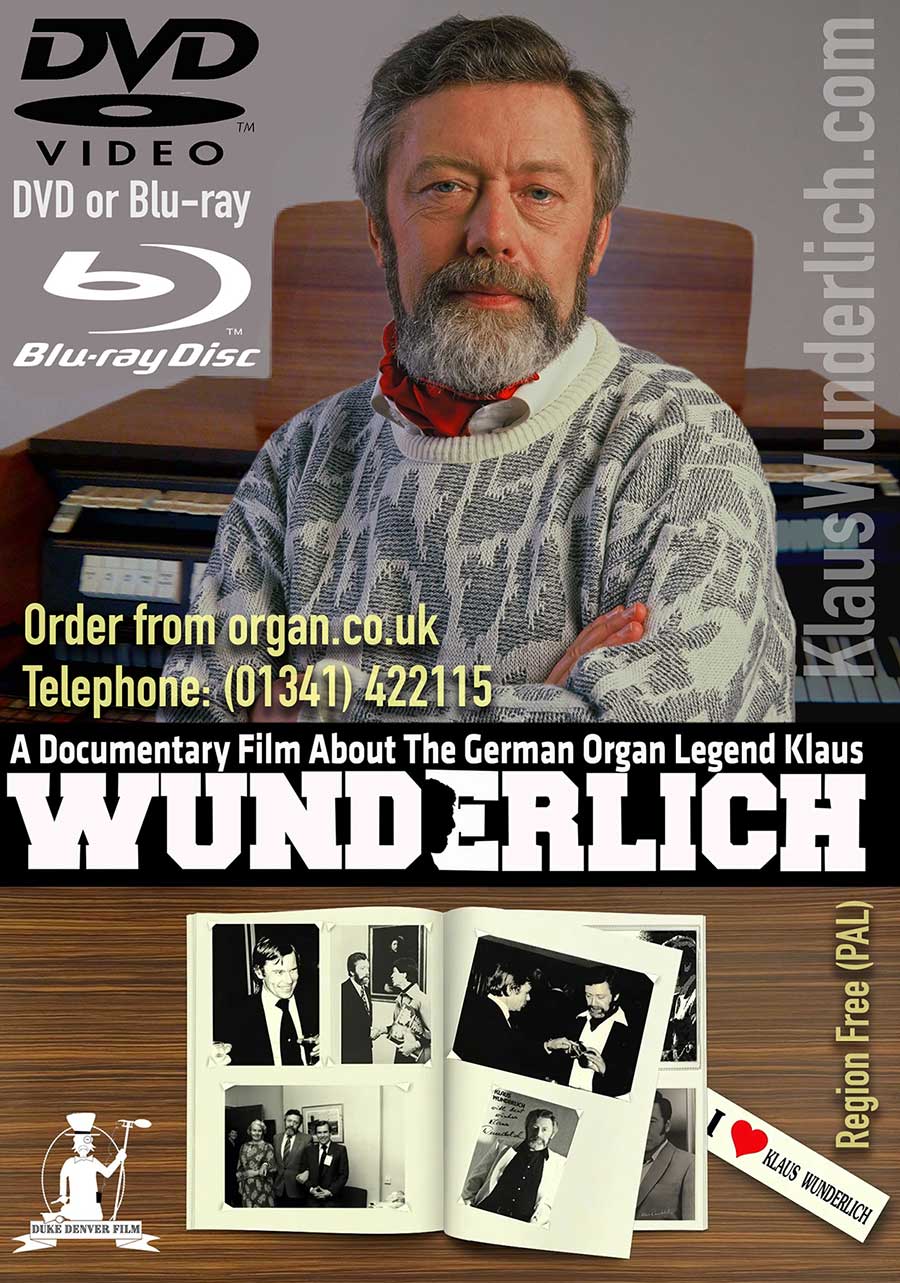 Wunderlich - The Pied Piper of the Organ Documentary Poster